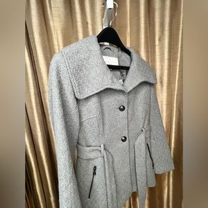 Jessica Simpson 3 button grey coat